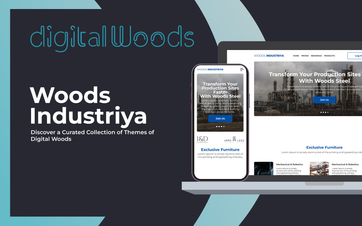 Explore the dynamic possibilities of the Woods Industries HubSpot theme. Tailored for manufacturing businesses, this theme combines aesthetic appeal with practical functionality, providing a digital canvas that suits the unique character of diverse industries.