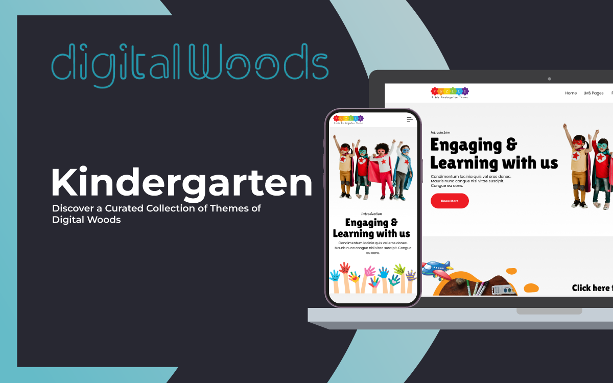 Woods Kindergarten: A joyful and user-friendly HubSpot theme designed to showcase the charm of your kindergarten. Customizable and responsive for a delightful online experience.