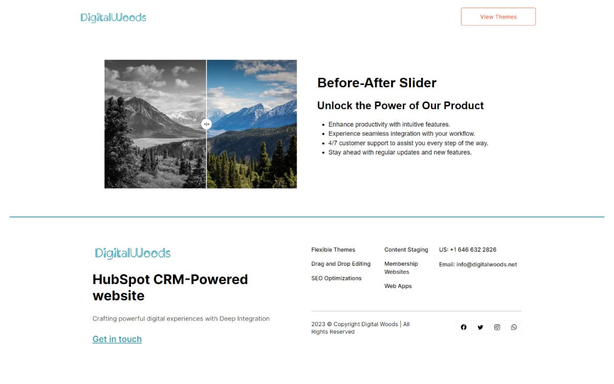 Before & After Slider